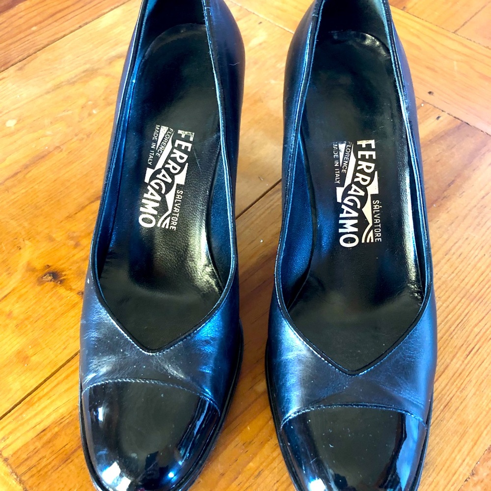 Salvatore Ferragamo Black Heels